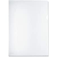 Herlitz 10843746 - Lote de fundas portadocumentos (100 unidades- polipropileno- A4)- transparente